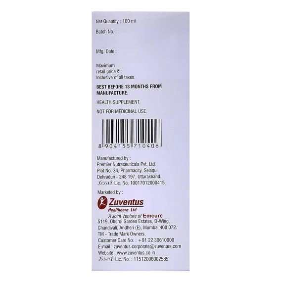 coralium d3 syrup 100 ml